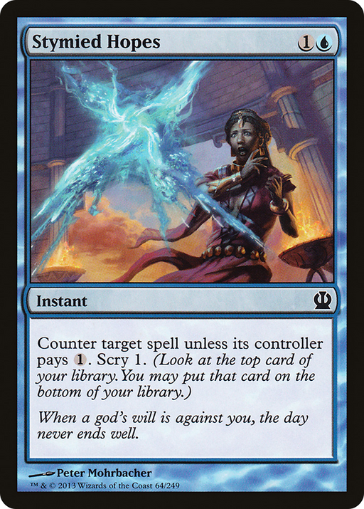 Stymied Hopes (THS-064) [Theros] MTG Single Wizards of the Coast