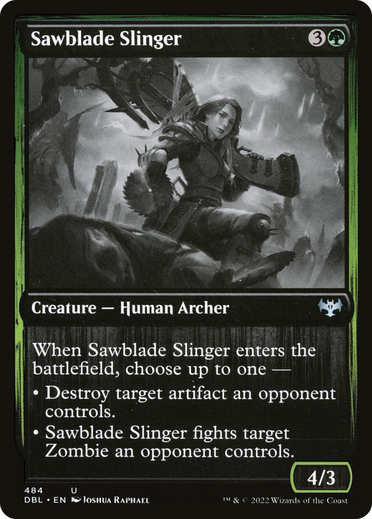 Sawblade Slinger (DBL-484) [Innistrad: Double Feature] MTG Single Wizards of the Coast