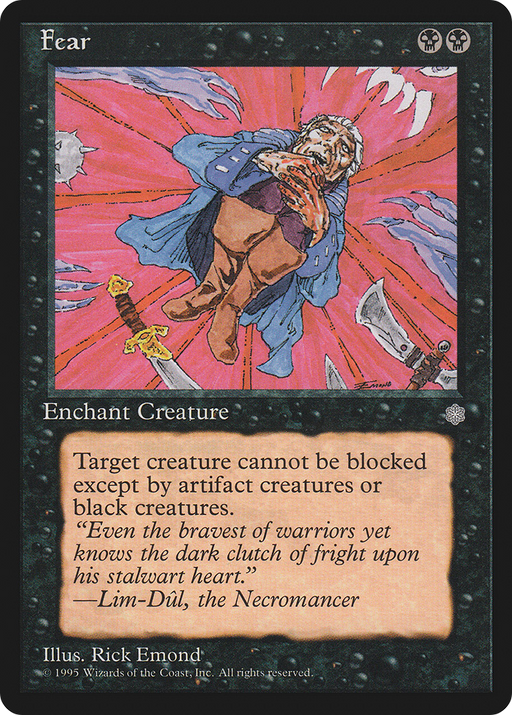 Fear (ICE-) [Ice Age] MTG Single Wizards of the Coast