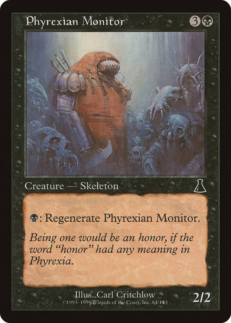 Phyrexian Monitor (UDS-064) [Urza's Destiny] MTG Single Wizards of the Coast