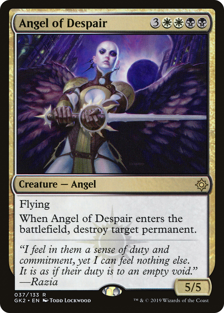 Angel of Despair (GK2-037) [Misc] RNA Guild Kit MTG Single Wizards of the Coast