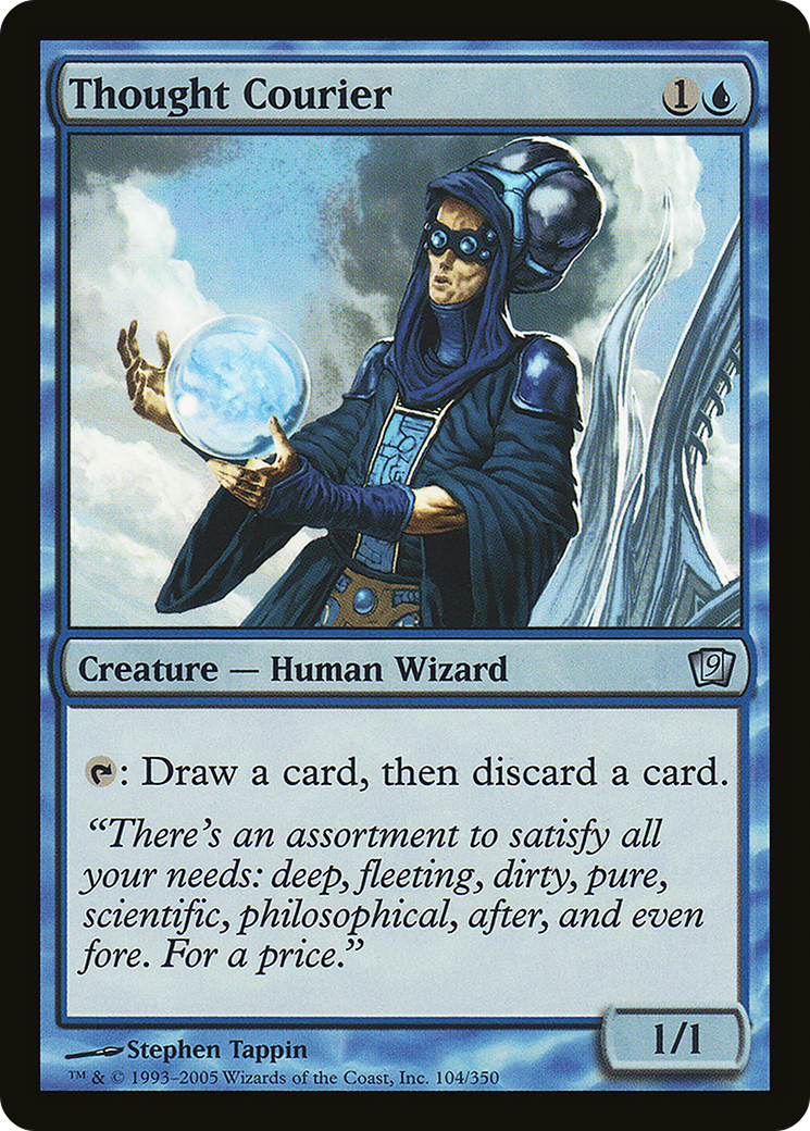 Thought Courier (9ED-104) [9th Edition] Foil MTG Single Wizards of the Coast