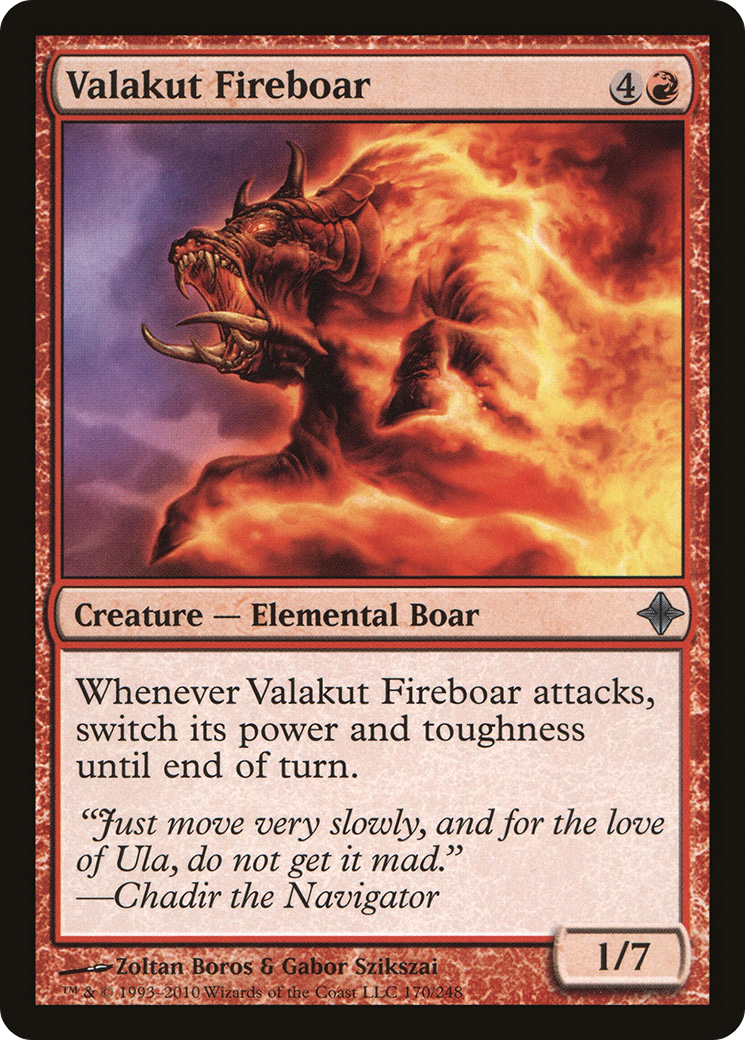 Valakut Fireboar (ROE-170) [Rise of the Eldrazi] MTG Single Wizards of the Coast