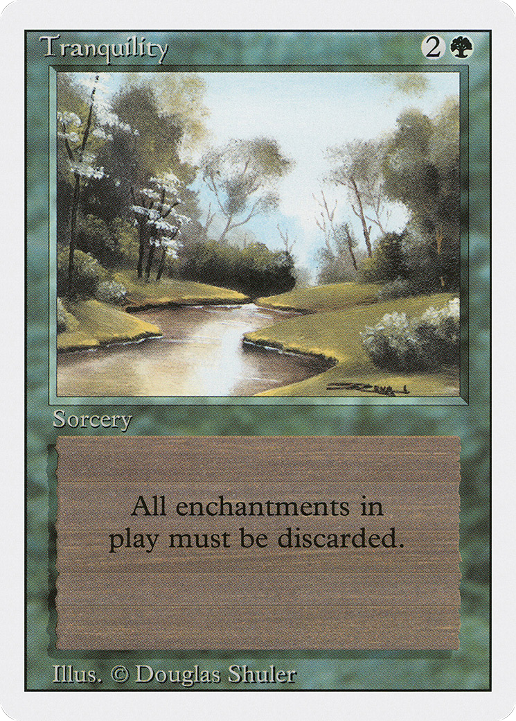 Tranquility (3ED-221) [Revised Edition] MTG Single Wizards of the Coast