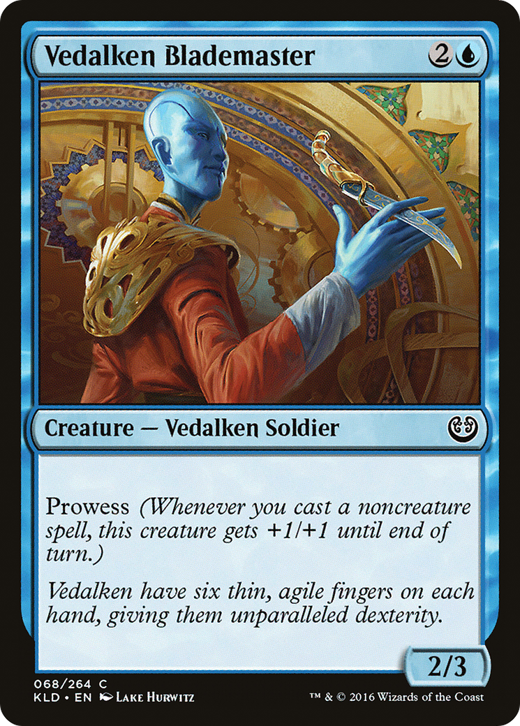 Vedalken Blademaster (KLD-068) [Kaladesh] Foil MTG Single Wizards of the Coast