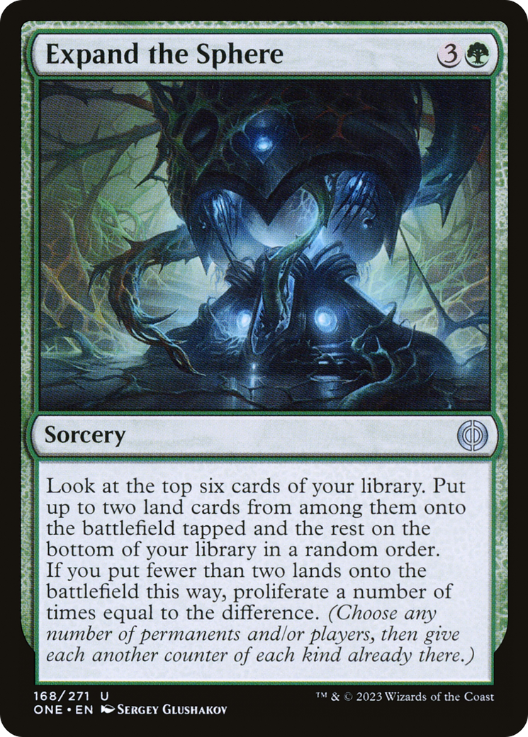 Expand the Sphere (ONE-168) [Phyrexia: All Will Be One] Foil MTG Single Wizards of the Coast