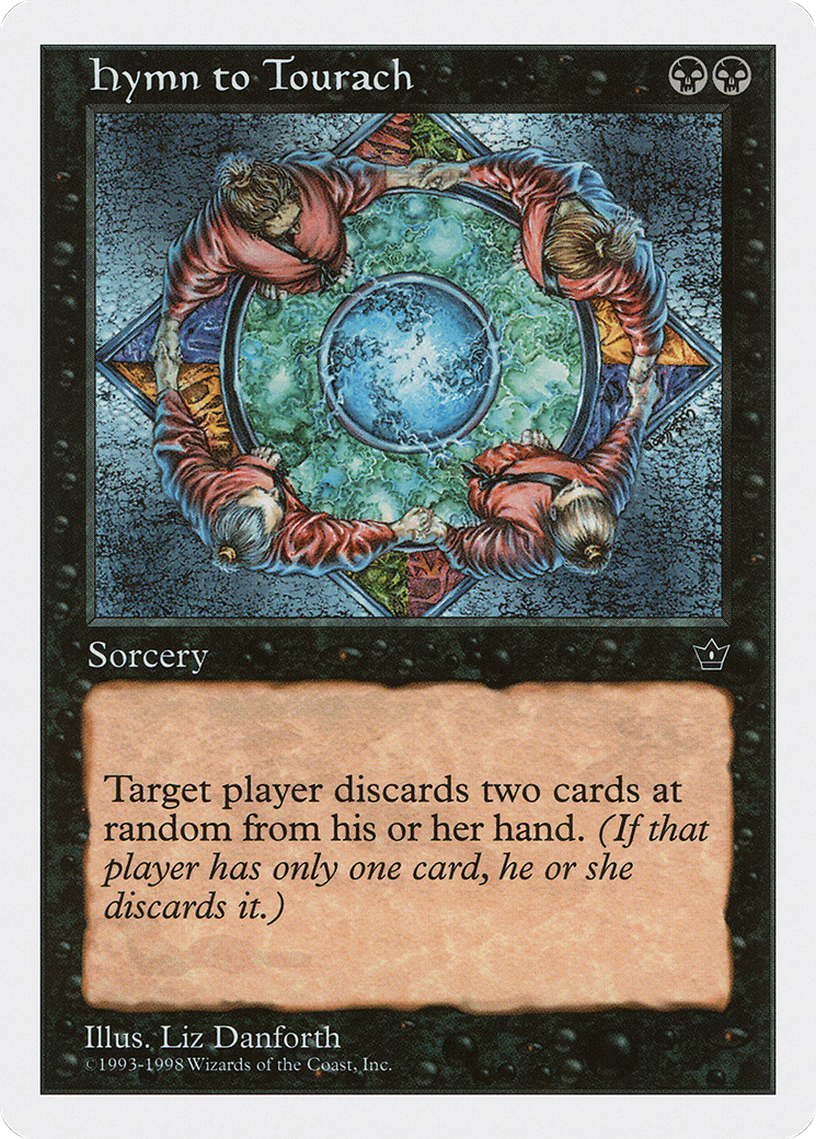 Hymn to Tourach (ATH-024) [Anthologies] MTG Single Wizards of the Coast