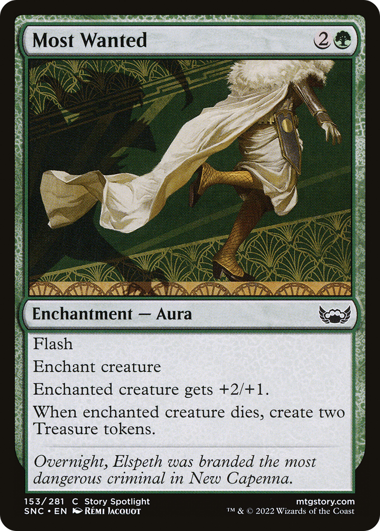 Most Wanted (SNC-153) [Streets of New Capenna] Foil MTG Single Wizards of the Coast