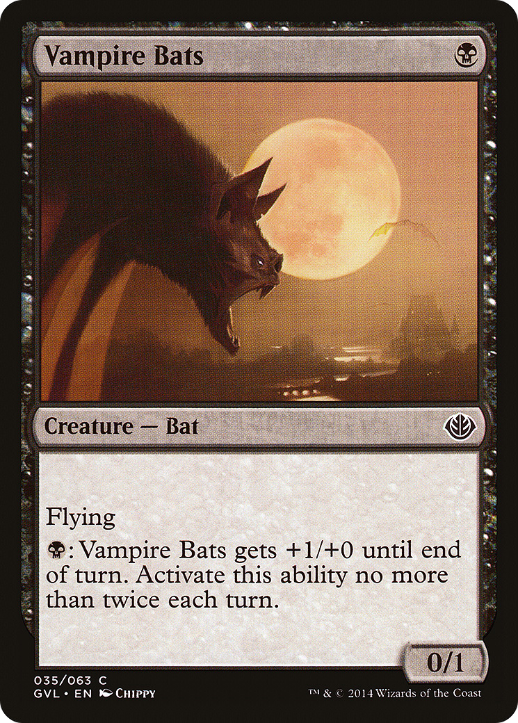 Vampire Bats (DD3-) [Misc] Duel Decks Anthology: Garruk vs. Liliana MTG Single Wizards of the Coast