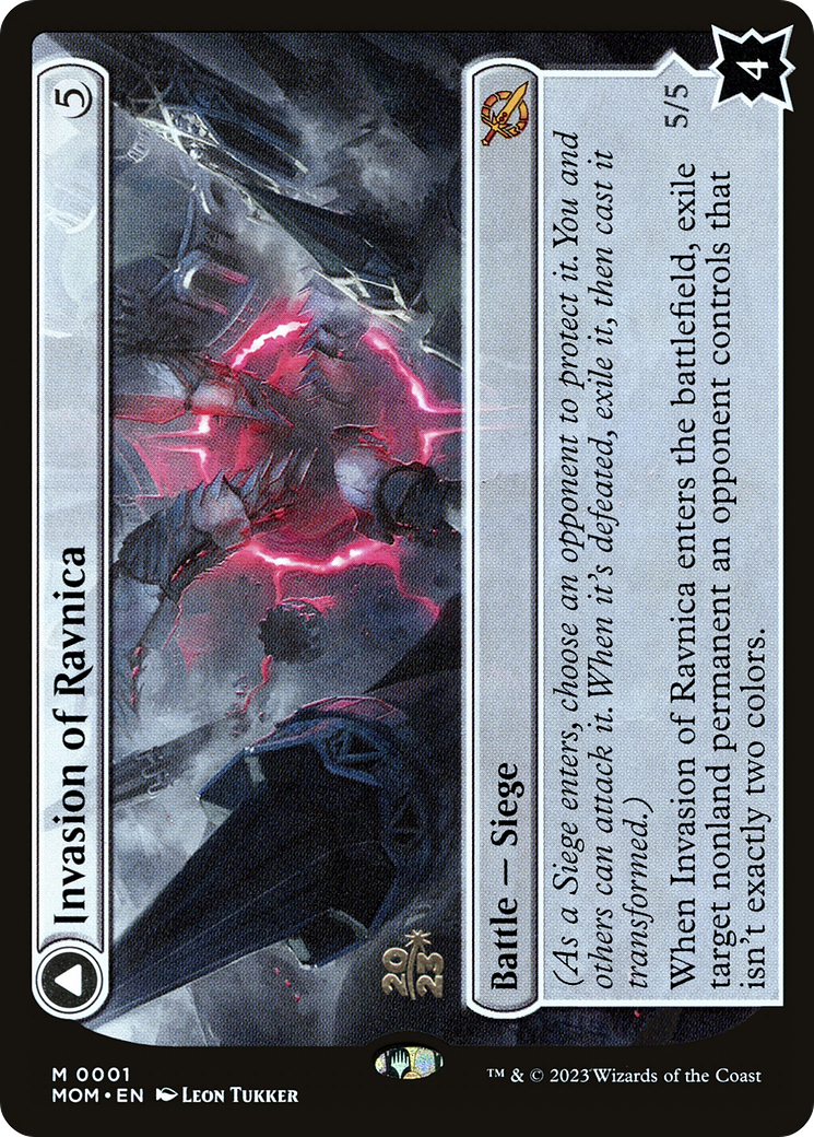 Invasion of Ravnica // Guildpact Paragon (PRE-01S) [March of the Machine Promos] Foil MTG Single Wizards of the Coast