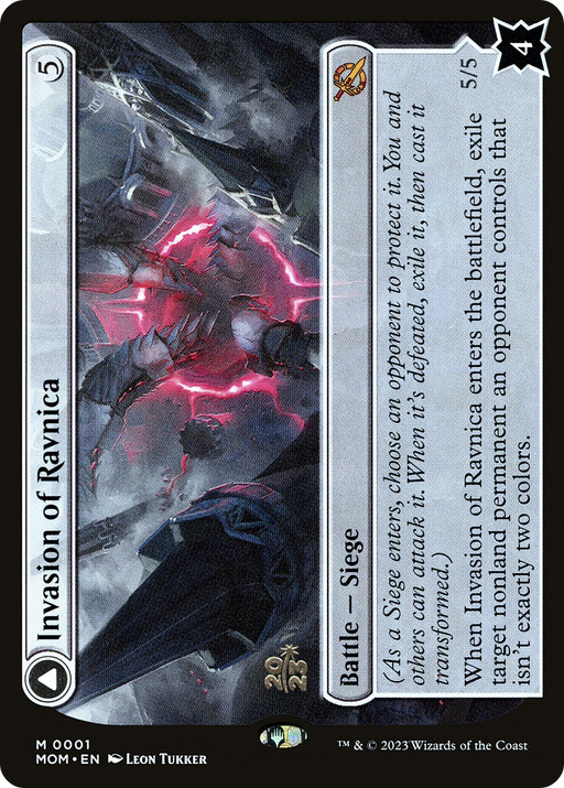 Invasion of Ravnica // Guildpact Paragon (PRE-01S) [March of the Machine Promos] Foil MTG Single Wizards of the Coast