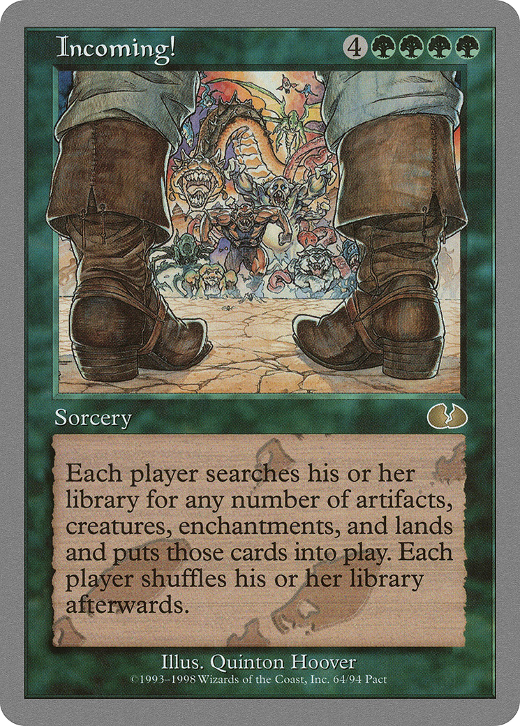 Incoming! (UGL-064) [Unglued] MTG Single Wizards of the Coast