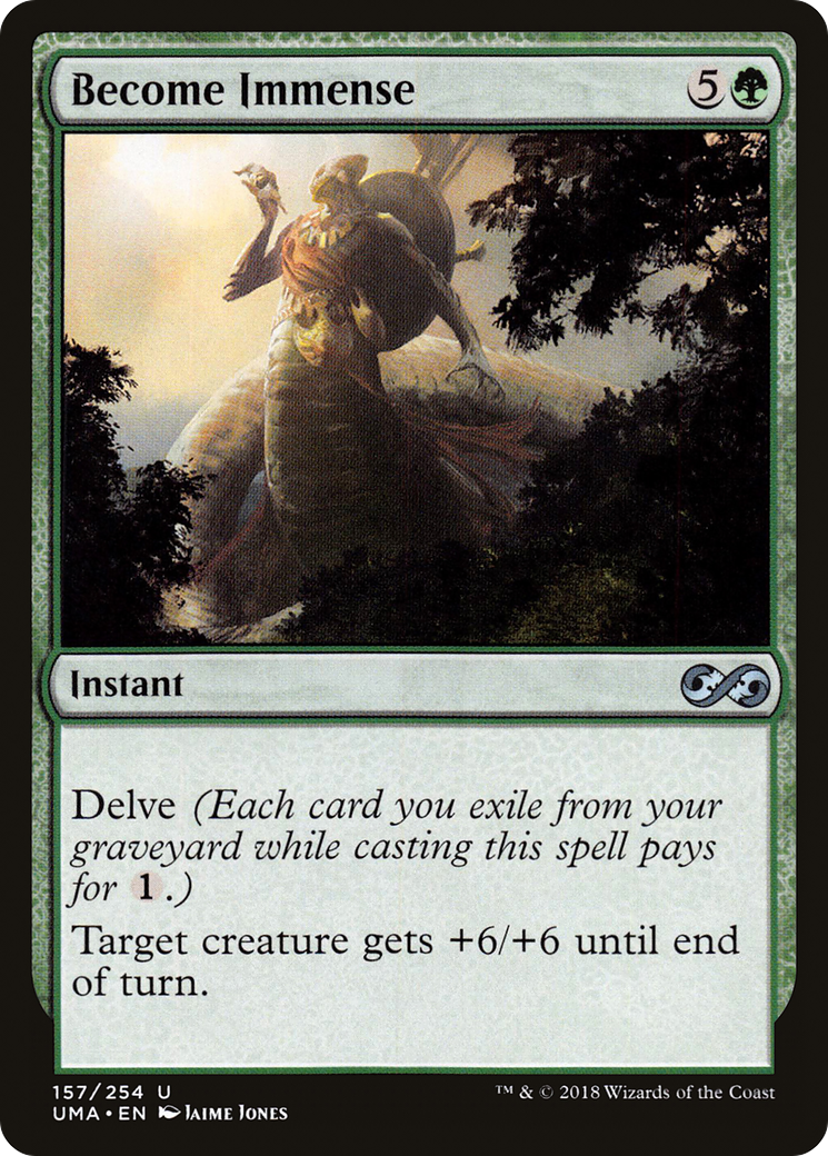 Become Immense (UMA-157) [Ultimate Masters] Foil MTG Single Wizards of the Coast