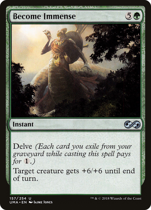 Become Immense (UMA-157) [Ultimate Masters] Foil MTG Single Wizards of the Coast