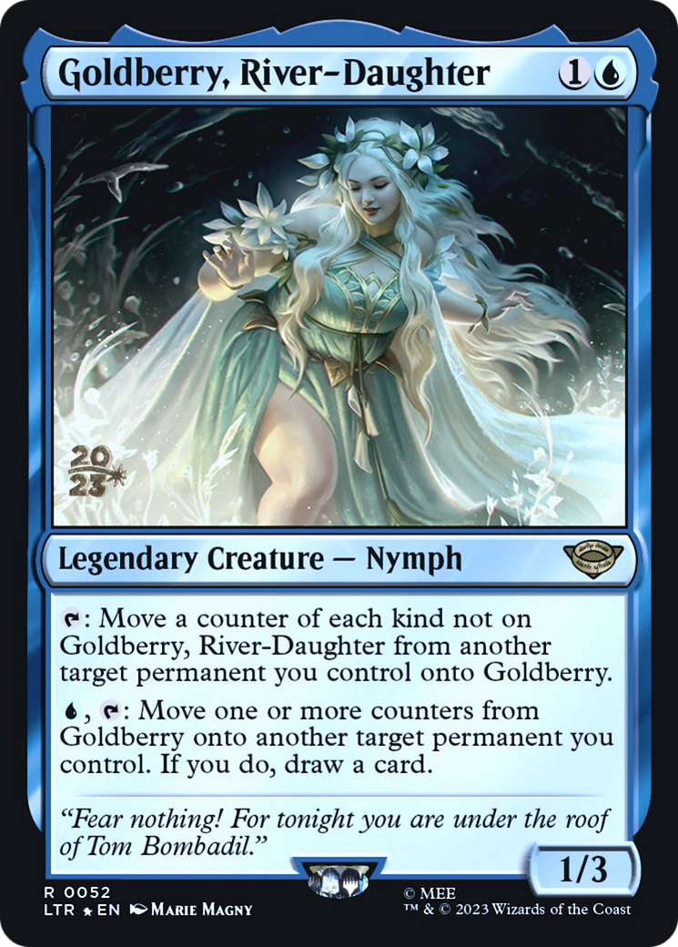 Goldberry, River-Daughter (PRE-052) [Tales of Middle-earth Promos] Foil MTG Single Wizards of the Coast