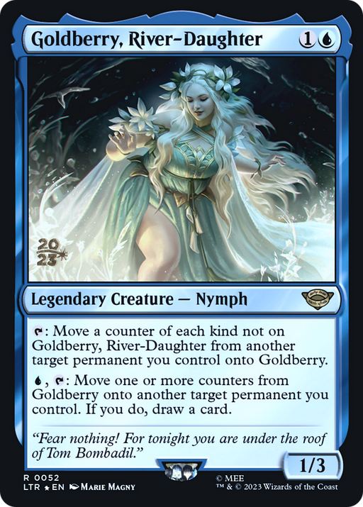 Goldberry, River-Daughter (PRE-052) [Tales of Middle-earth Promos] Foil MTG Single Wizards of the Coast