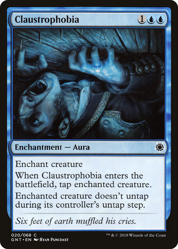 Claustrophobia (GNT-020) [Misc] Game Night MTG Single Wizards of the Coast