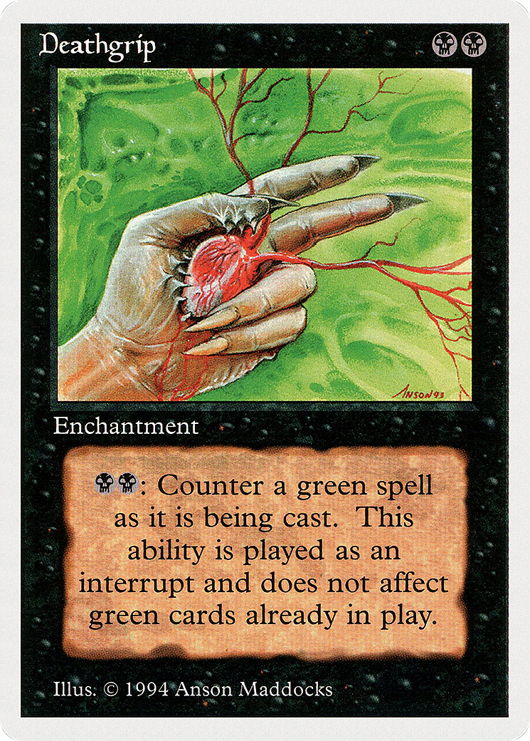 Deathgrip (SUM-101) [Misc] Summer Magic / Edgar MTG Single Wizards of the Coast