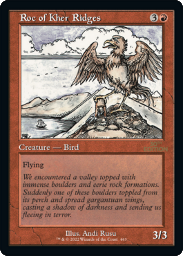Roc of Kher Ridges (30A-463) [30th Anniversary Edition] MTG Single Wizards of the Coast