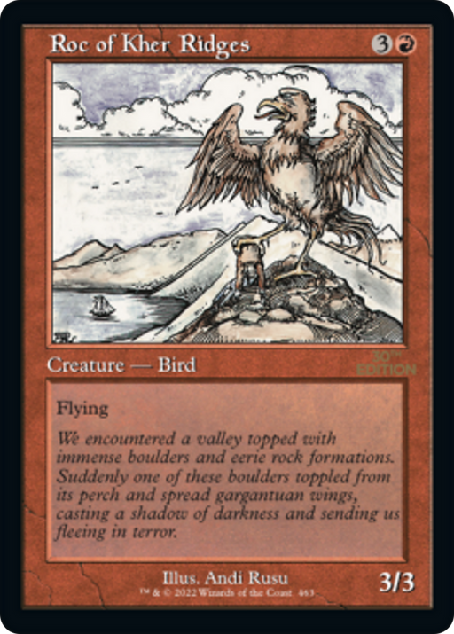 Roc of Kher Ridges (30A-463) [30th Anniversary Edition] MTG Single Wizards of the Coast