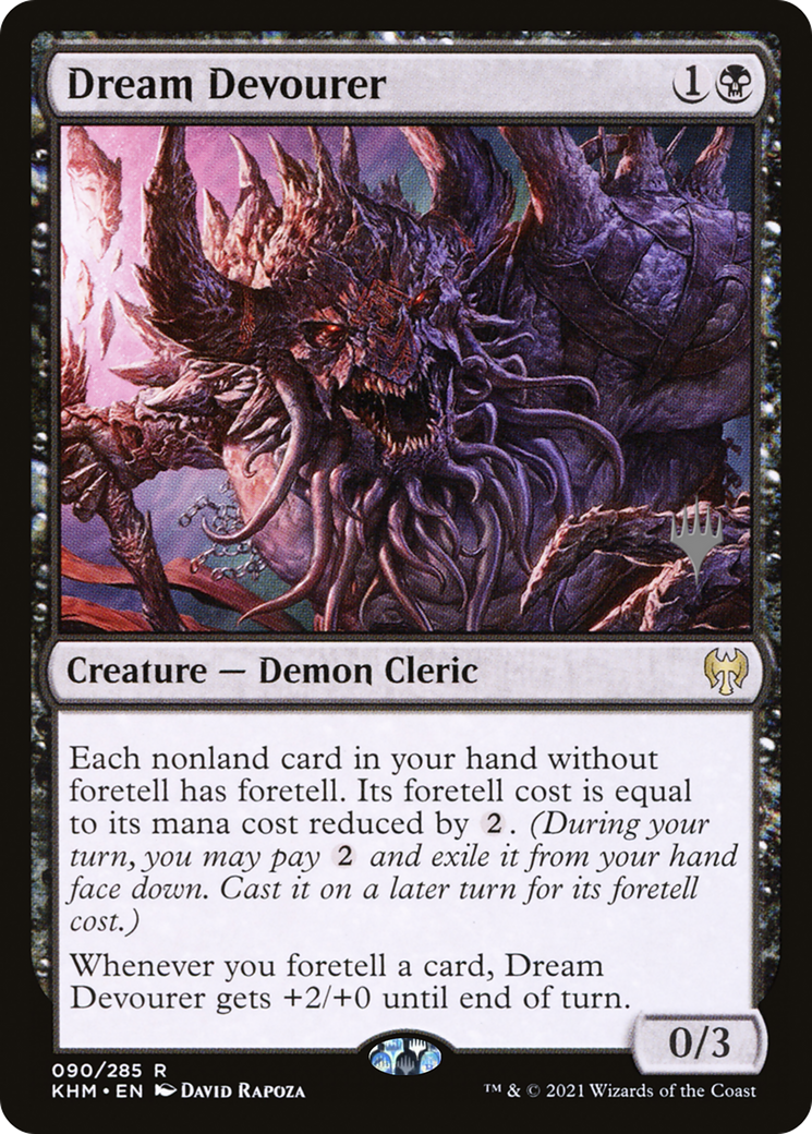Dream Devourer (PPKHM-090) [Kaldheim Promos] Foil MTG Single Wizards of the Coast