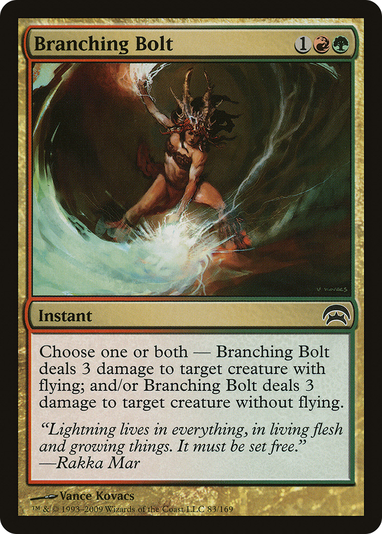 Branching Bolt (HOP-083) [Misc] Planechase MTG Single Wizards of the Coast