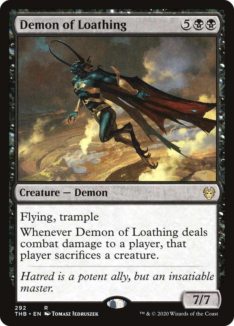Demon of Loathing (THB-292) [Theros Beyond Death] MTG Single Wizards of the Coast