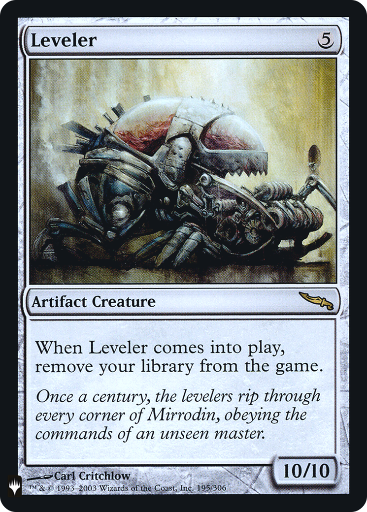 Leveler (LIST-MRD-195) [Mystery Booster] The List Foil MTG Single Wizards of the Coast