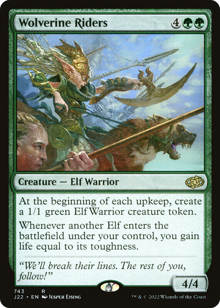 Wolverine Riders (J22-743) [Jumpstart 2022] MTG Single Wizards of the Coast