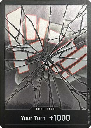 DON!! Card (Shattered) (Double Pack Set Vol. 5) [Two Legends] Foil One Piece Single Bandai