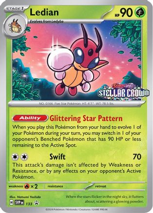 Ledian - 133 (133) Holofoil [Promos: SV Promo Cards] Pokemon Single Pokémon
