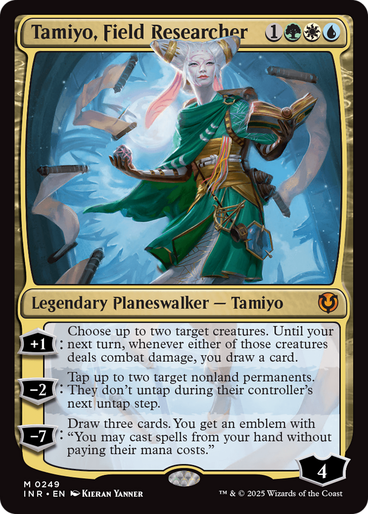 Tamiyo, Field Researcher (INR-249) [Innistrad Remastered] Foil MTG Single Wizards of the Coast