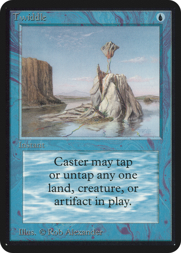 Twiddle (LEA-085) [Oldschool] Limited Edition Alpha MTG Single Wizards of the Coast