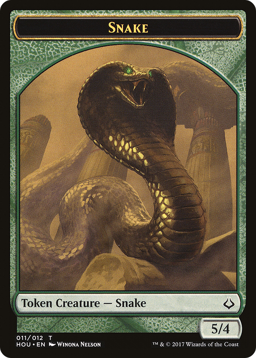 Snake (HOU-011) [Tokens] Hour of Devastation Tokens MTG Single Wizards of the Coast