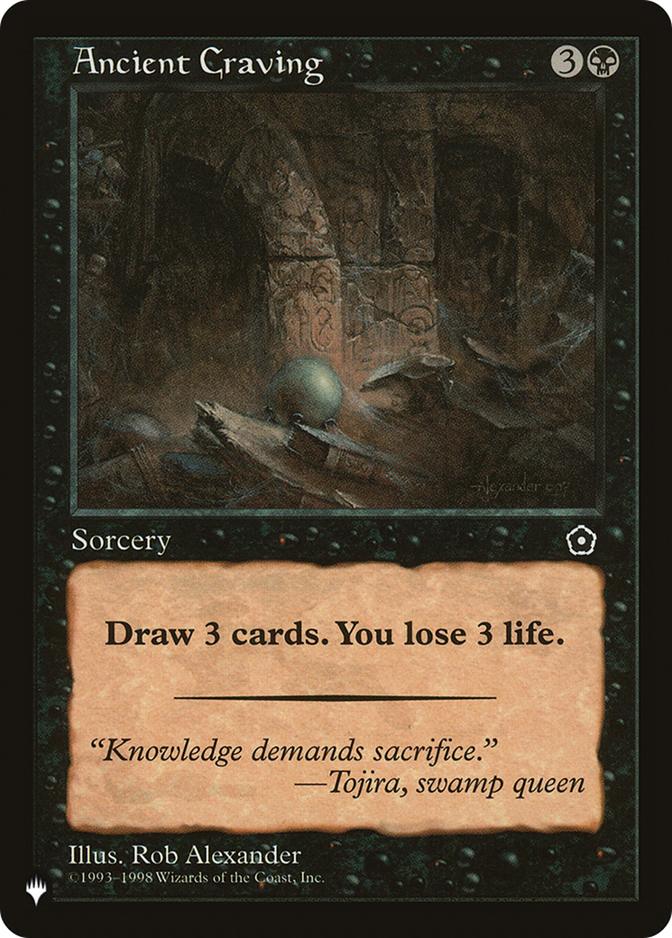 Ancient Craving (LIST-P02-62) [Mystery Booster] The List MTG Single Wizards of the Coast