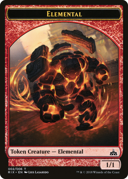 Elemental (RIX-002) [Tokens] Rivals of Ixalan Tokens MTG Single Wizards of the Coast