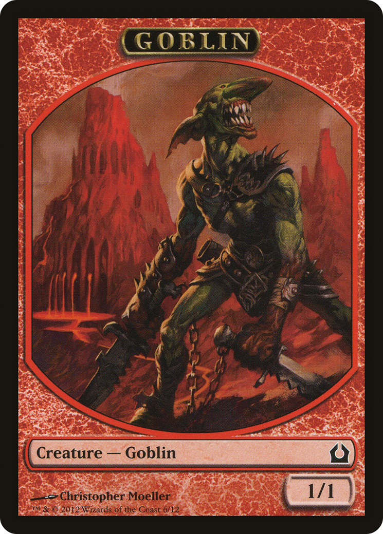 Goblin (RTR-006) [Tokens] Return to Ravnica Tokens MTG Single Wizards of the Coast