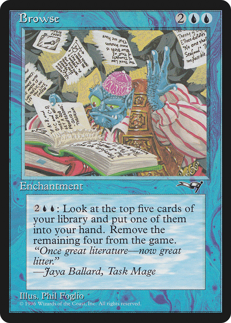 Browse (ALL-) [Alliances] MTG Single Wizards of the Coast