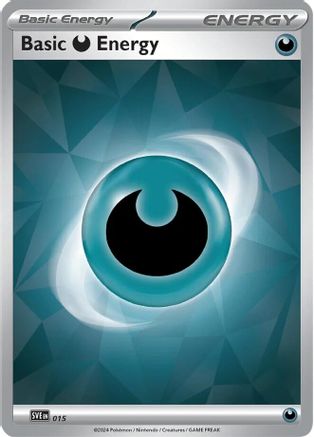 Basic Darkness Energy - 015 (15) [SVE Scarlet & Violet Energies] Pokemon Single Pokémon
