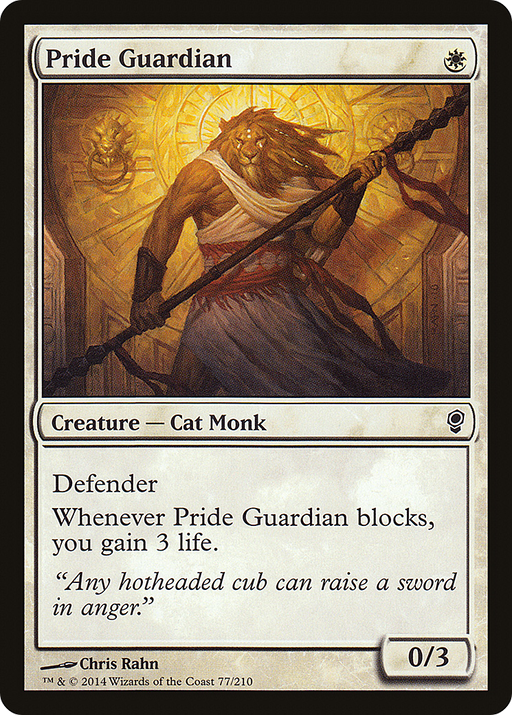 Pride Guardian (CNS-077) [Conspiracy] MTG Single Wizards of the Coast