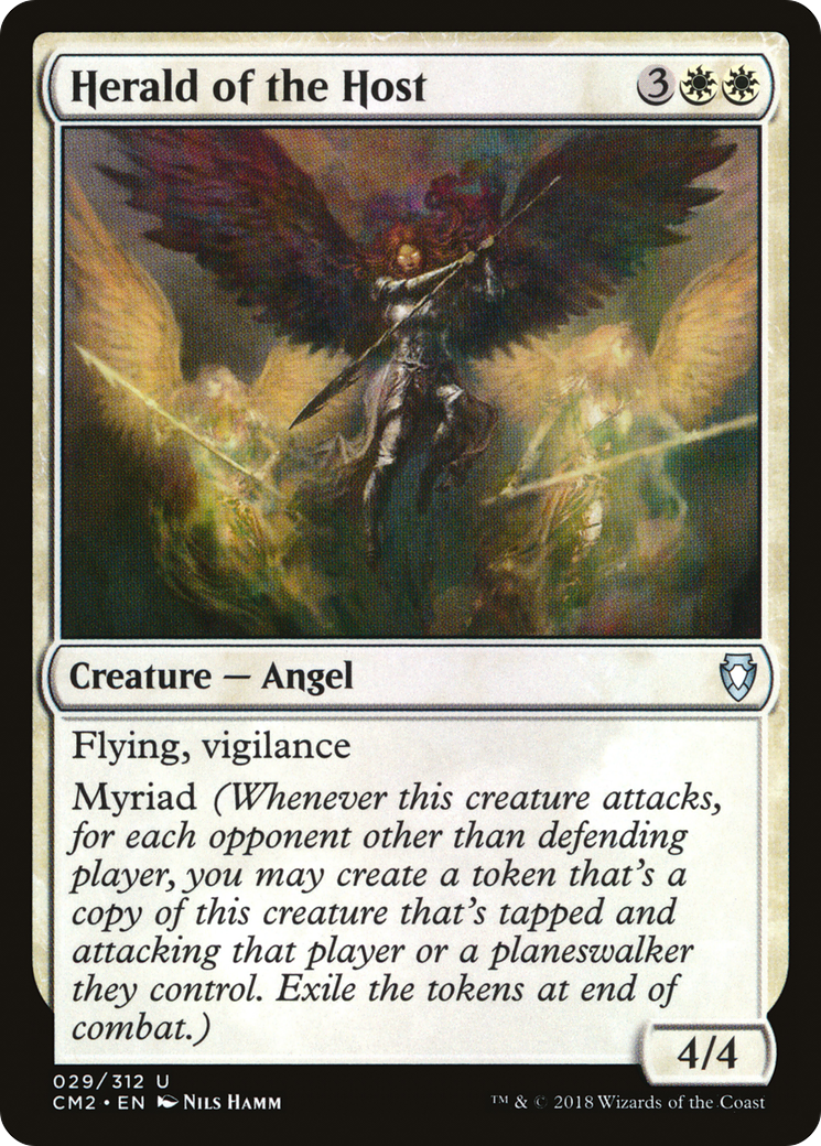 Herald of the Host (CM2-029) [Commander Anthology Volume II] MTG Single Wizards of the Coast