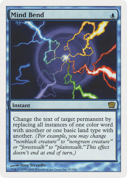Mind Bend (9ED-087) [9th Edition] Foil MTG Single Wizards of the Coast