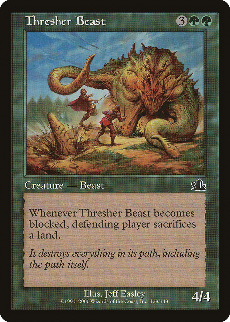 Thresher Beast (PCY-128) [Prophecy] MTG Single Wizards of the Coast