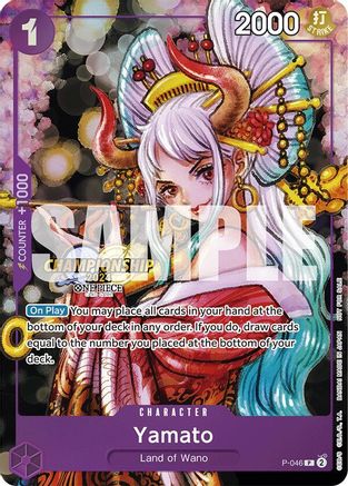 Yamato (CS 2024 Event Pack) (P-046) [One Piece Promotion Cards] Foil One Piece Single Bandai