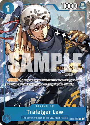 Trafalgar Law - ST03-008 (CS 2024 Event Pack) (ST03-008) [One Piece Promotion Cards] Foil One Piece Single Bandai