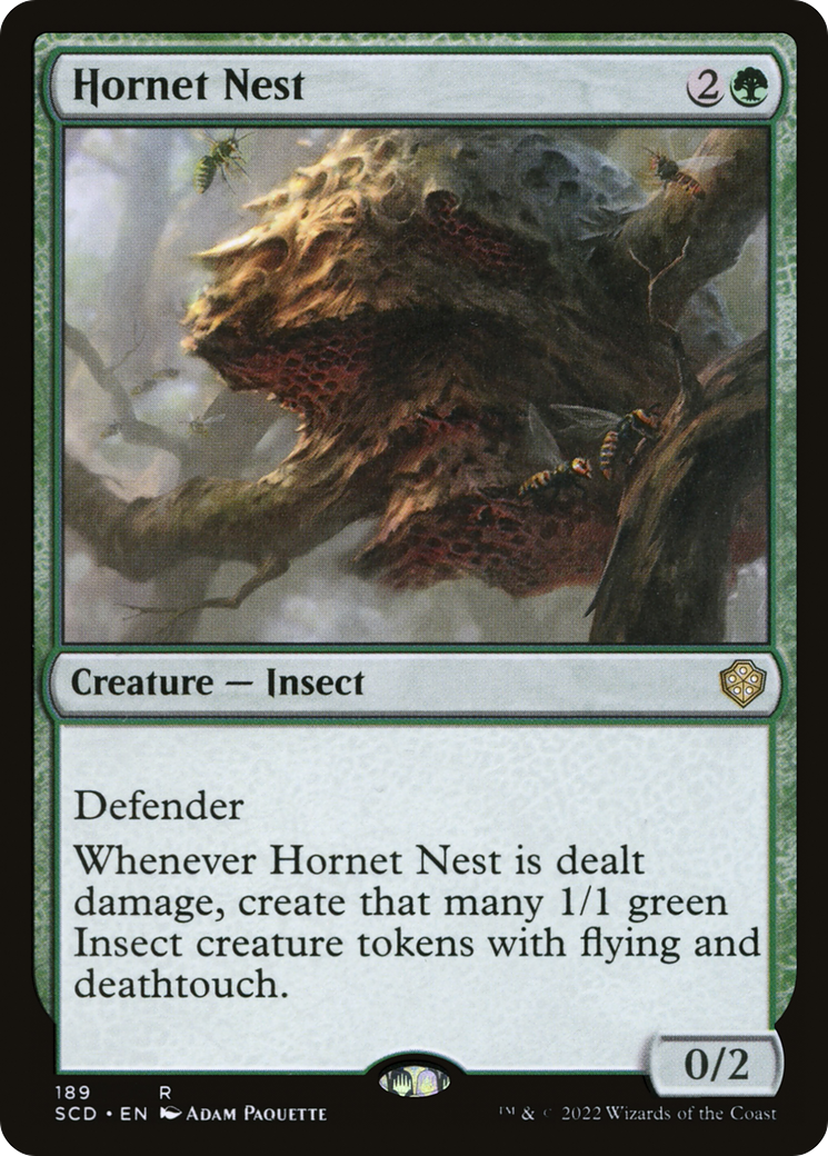 Hornet Nest (SCD-189) [Starter Commander Decks] MTG Single Wizards of the Coast