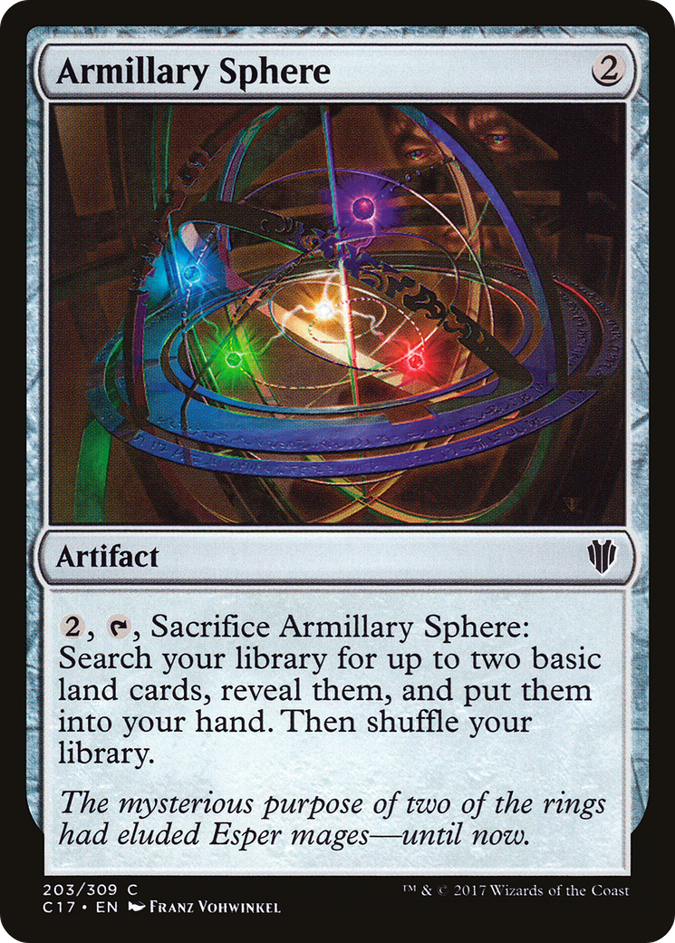 Armillary Sphere (C17-203) [Commander 2017] MTG Single Wizards of the Coast