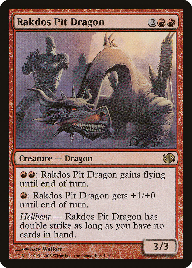 Rakdos Pit Dragon (DD2-044) [Misc] Duel Decks: Jace vs. Chandra MTG Single Wizards of the Coast