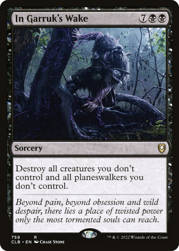 In Garruk's Wake (CLB-759) [Commander Legends: Battle for Baldur's Gate] MTG Single Wizards of the Coast