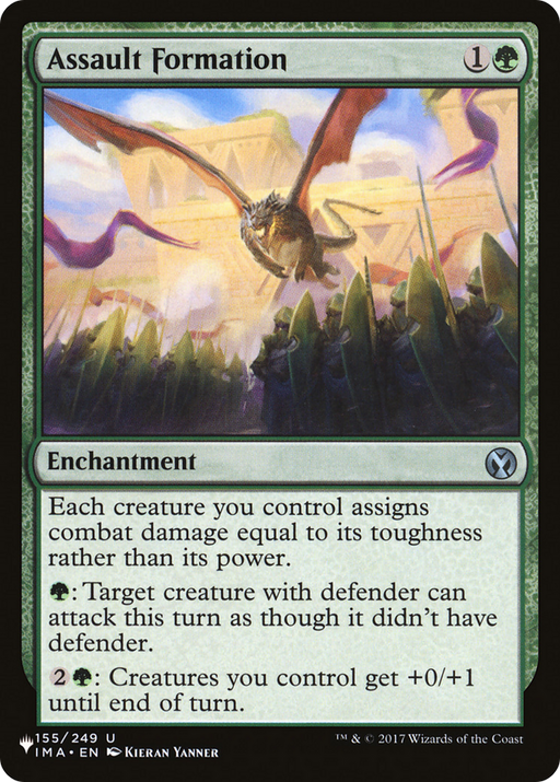 Assault Formation (LIST-155/249) [Mystery Booster] The List MTG Single Wizards of the Coast